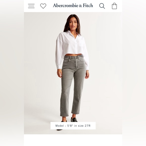 Abercrombie and Fitch Curve Love jeans size 30 - Picture 4 of 6